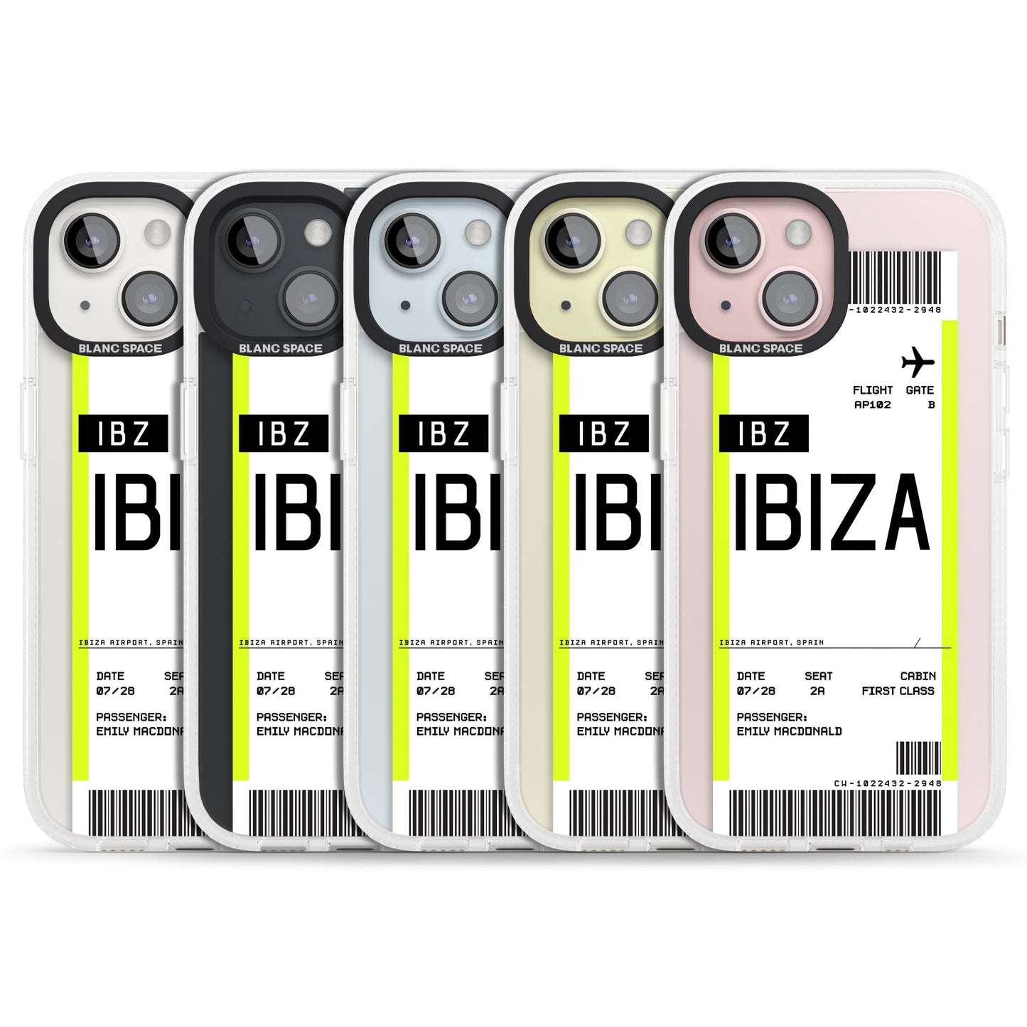 Personalised Ibiza Boarding Pass