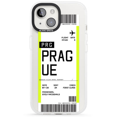 Personalised Prague Boarding Pass