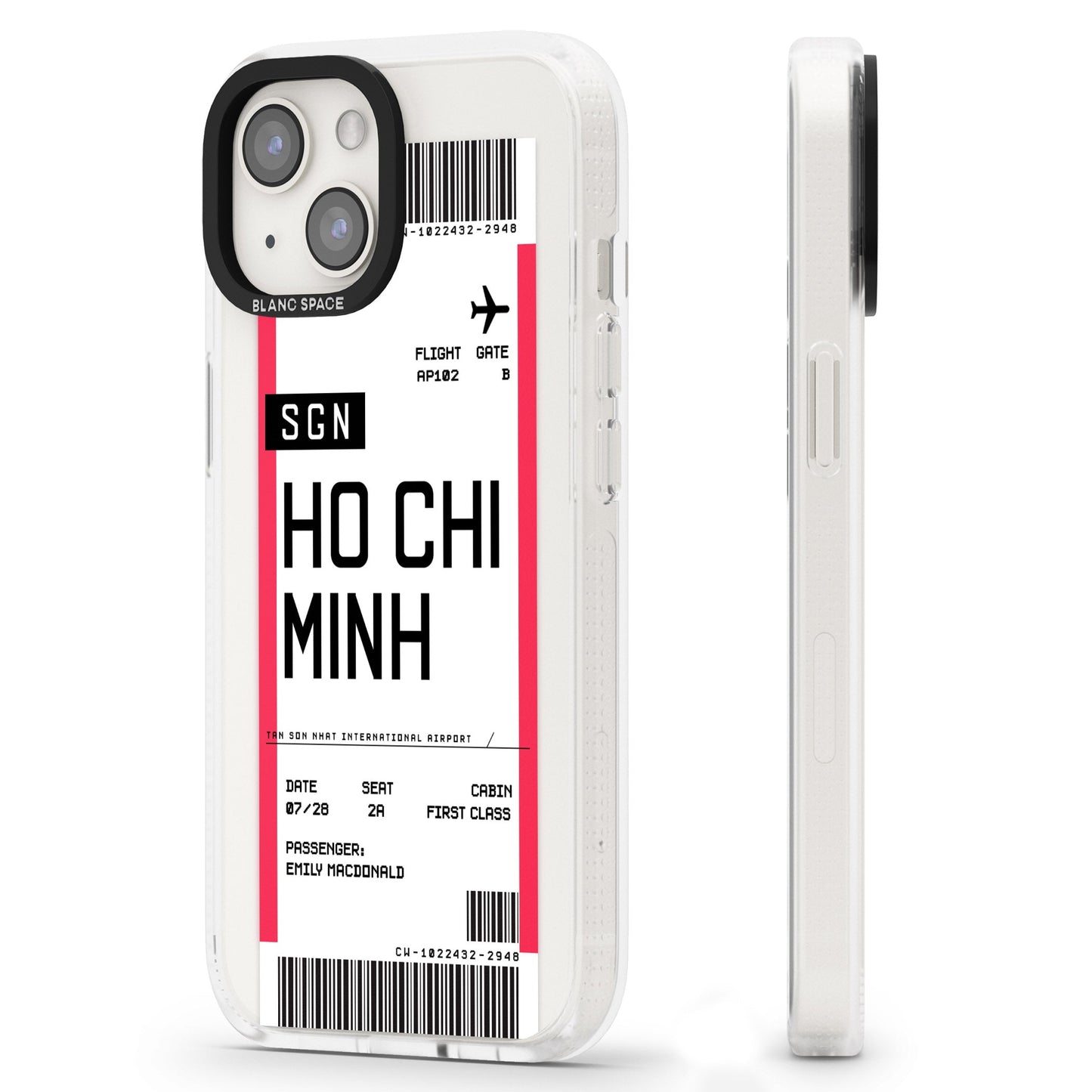Personalised Ho Chi Minh Boarding Pass