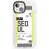 Personalised Seoul Boarding Pass