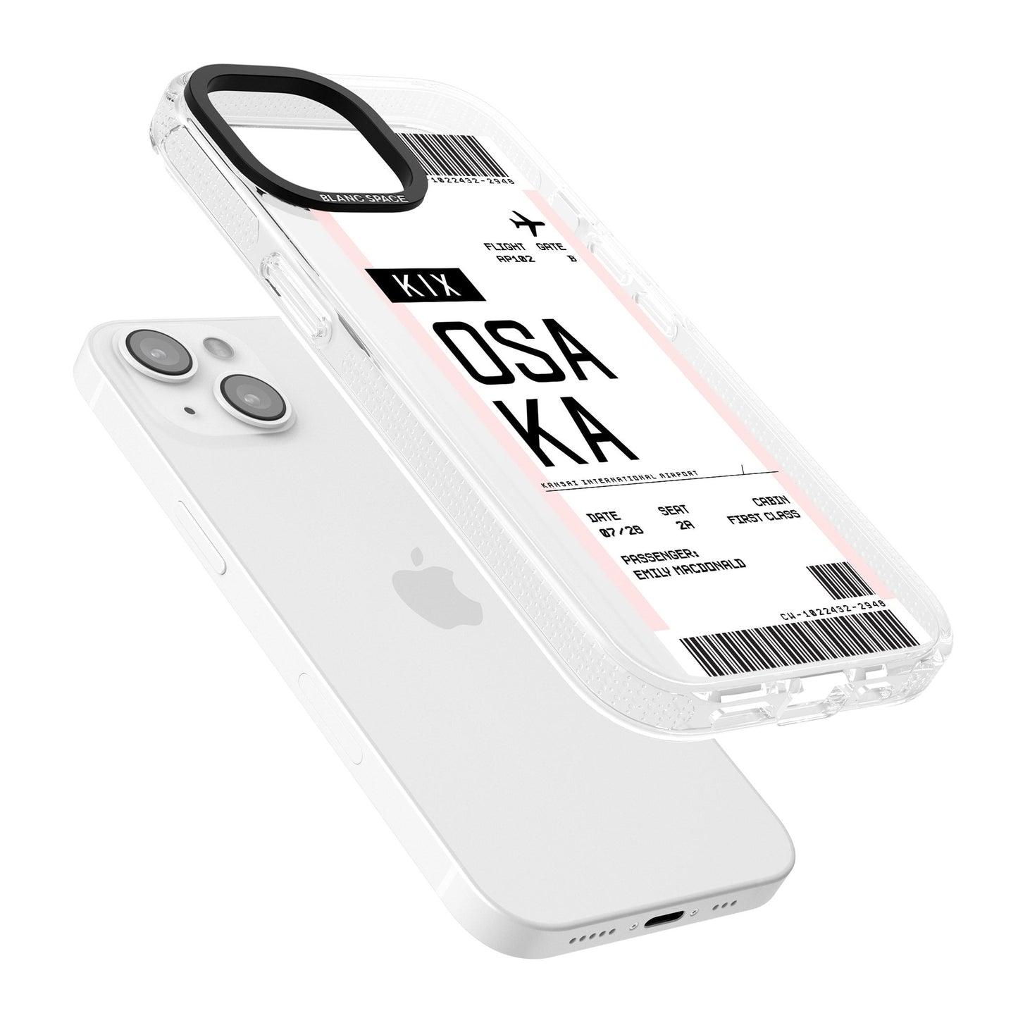 Personalised Osaka Boarding Pass