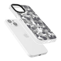 Dunkelgraue Katzentarnung