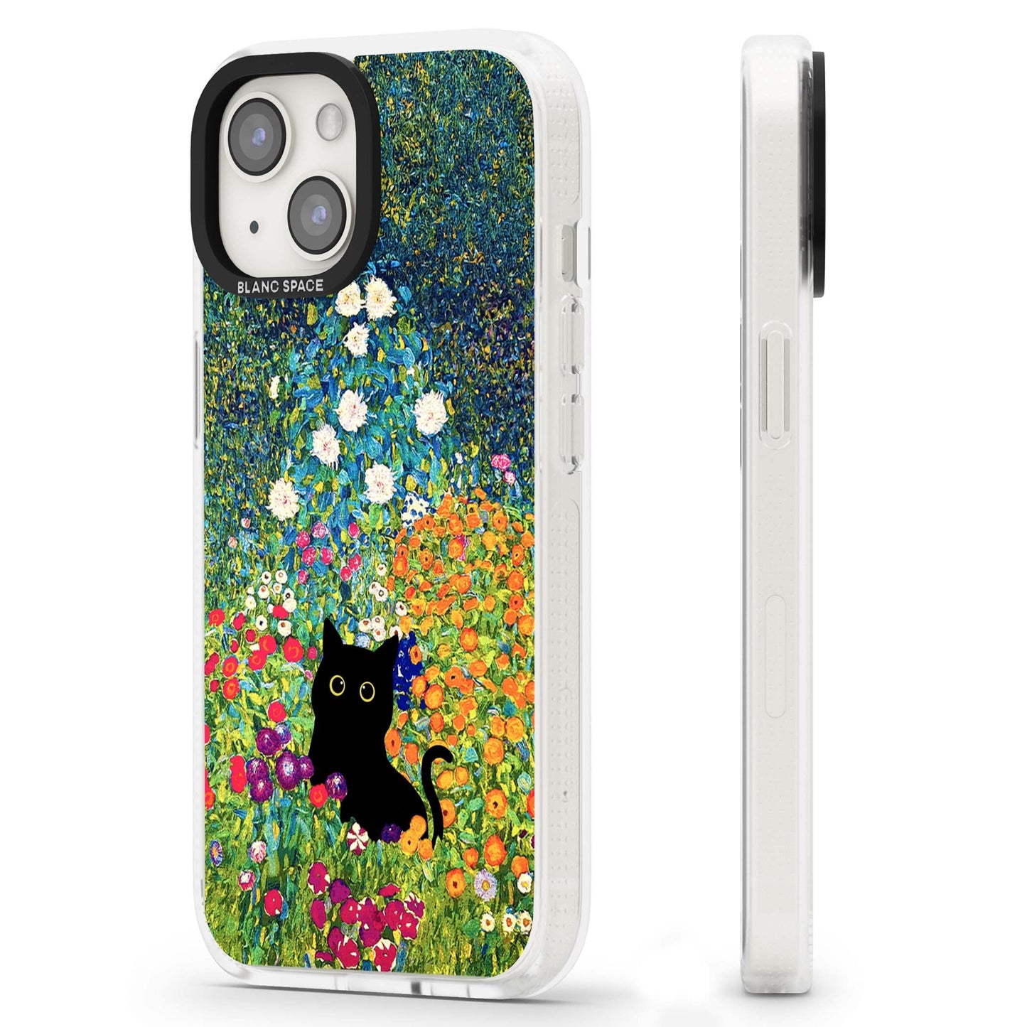 Cat in Klimt's Garden