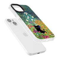 Cat in Klimt's Garden