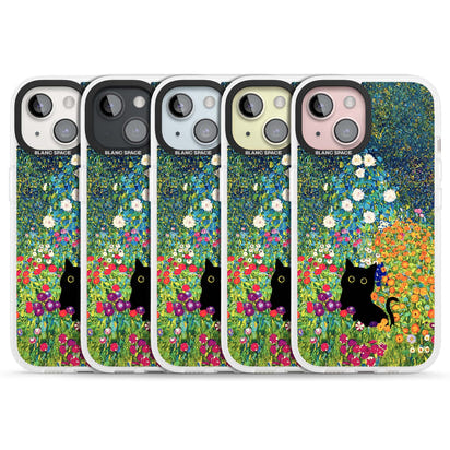 Cat in Klimt's Garden