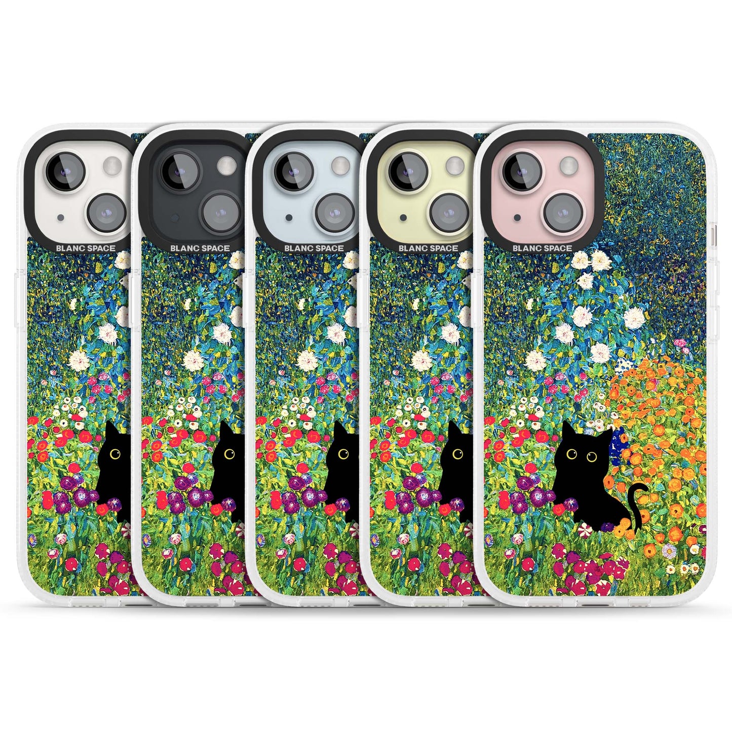 Cat in Klimt's Garden