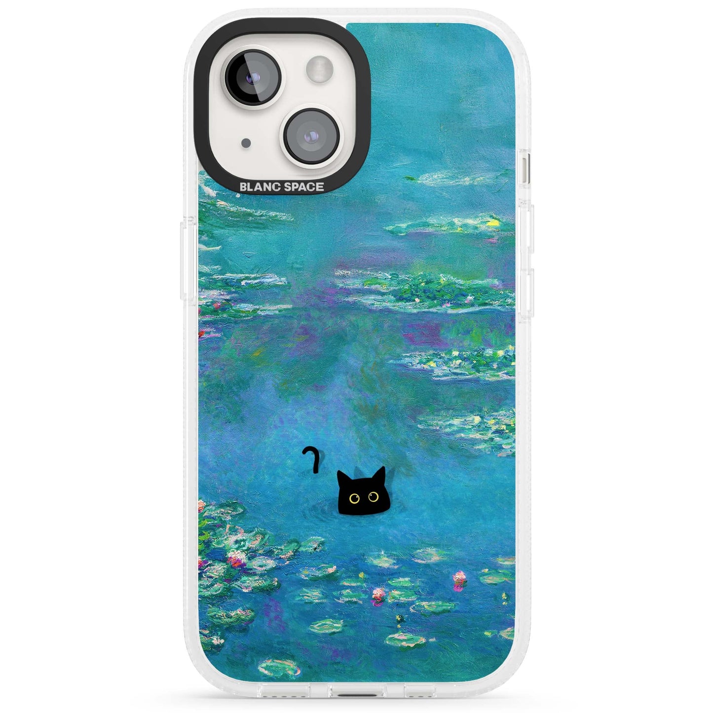 Cat in Monet's Water Lillies