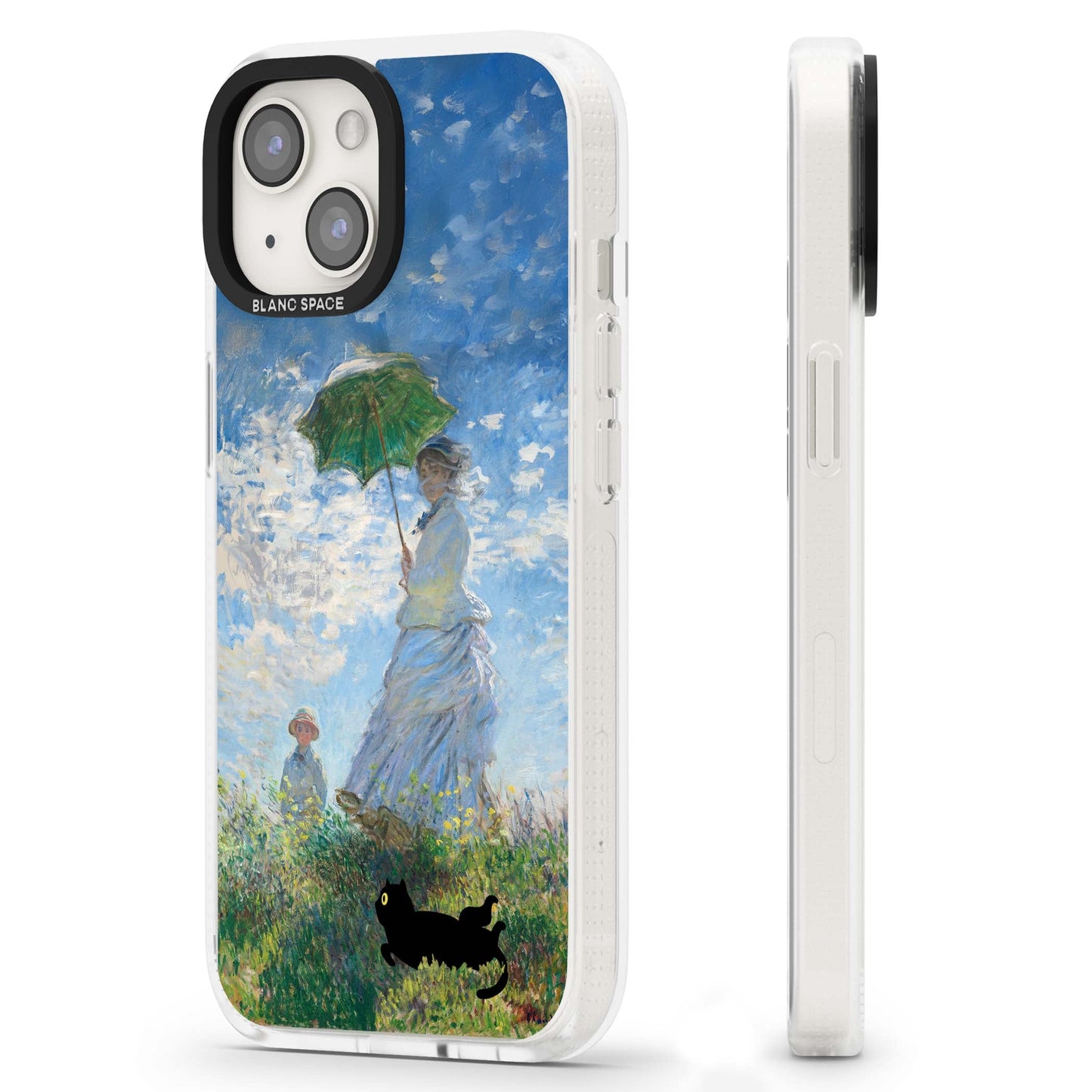 Cat with Monet's Parasol Lady