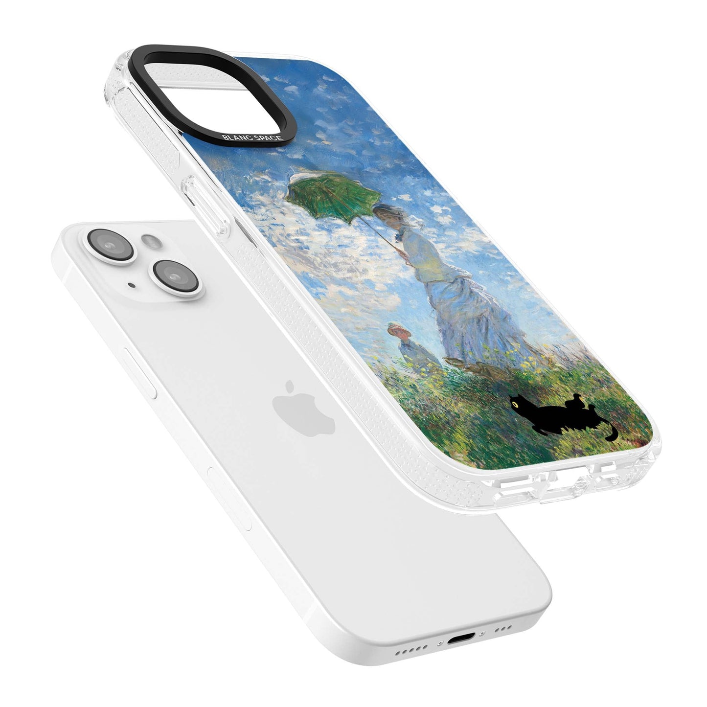 Cat with Monet's Parasol Lady