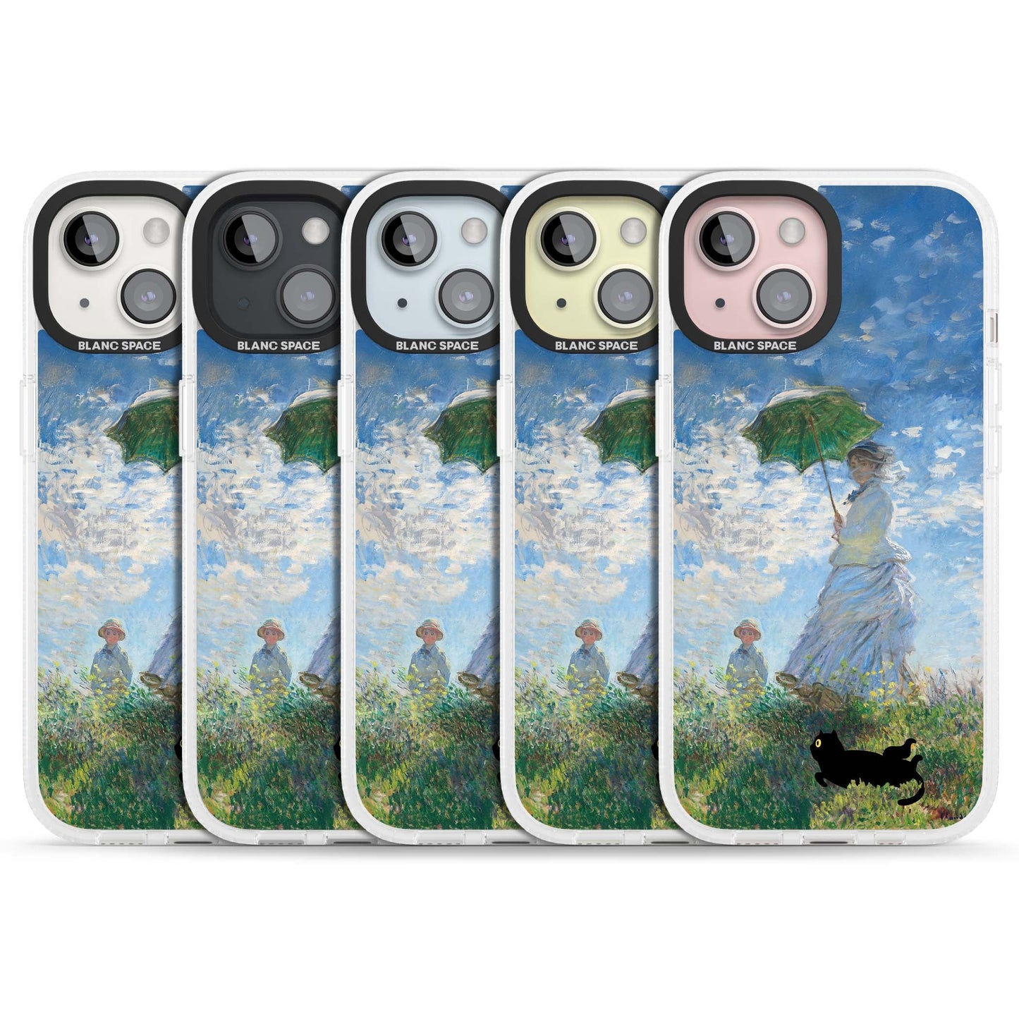 Cat with Monet's Parasol Lady