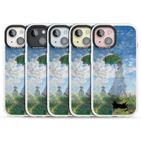 Cat with Monet's Parasol Lady