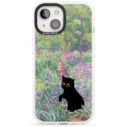 Cat in Monet's Giverny Garden