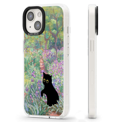 Cat in Monet's Giverny Garden