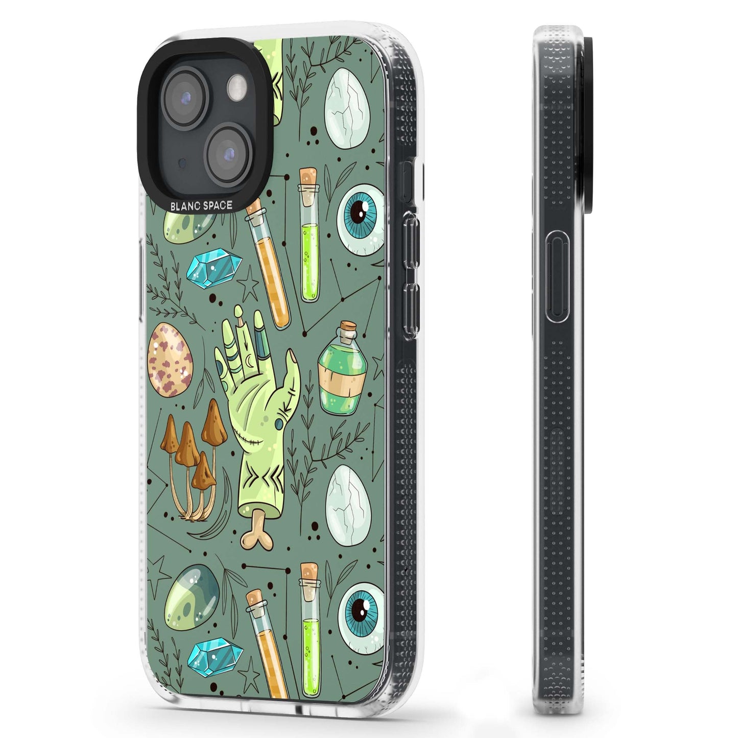 Motif expérimental de dessin animé pour Halloween