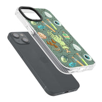 Motif expérimental de dessin animé pour Halloween