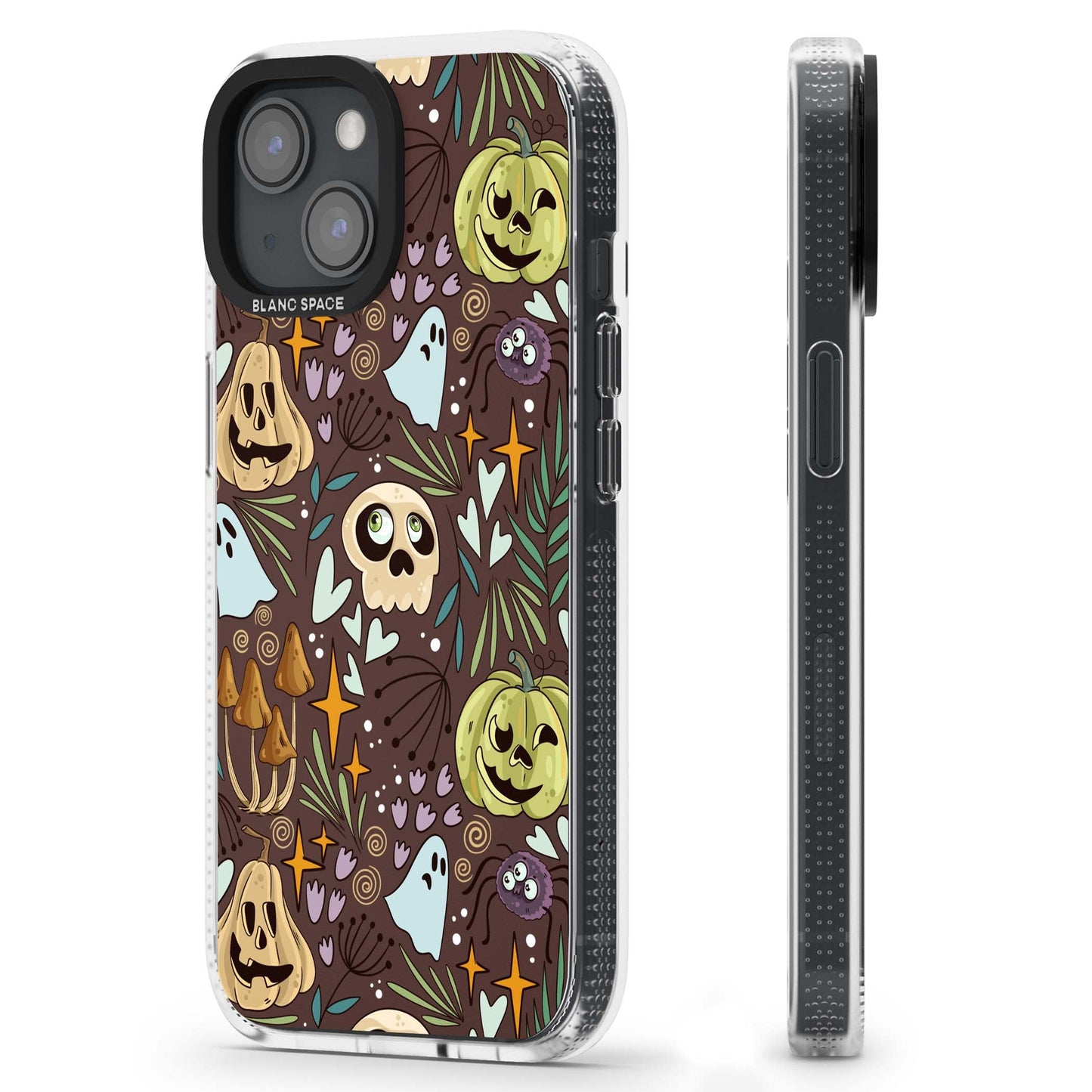 Goblincore Cartoon Halloween Pattern