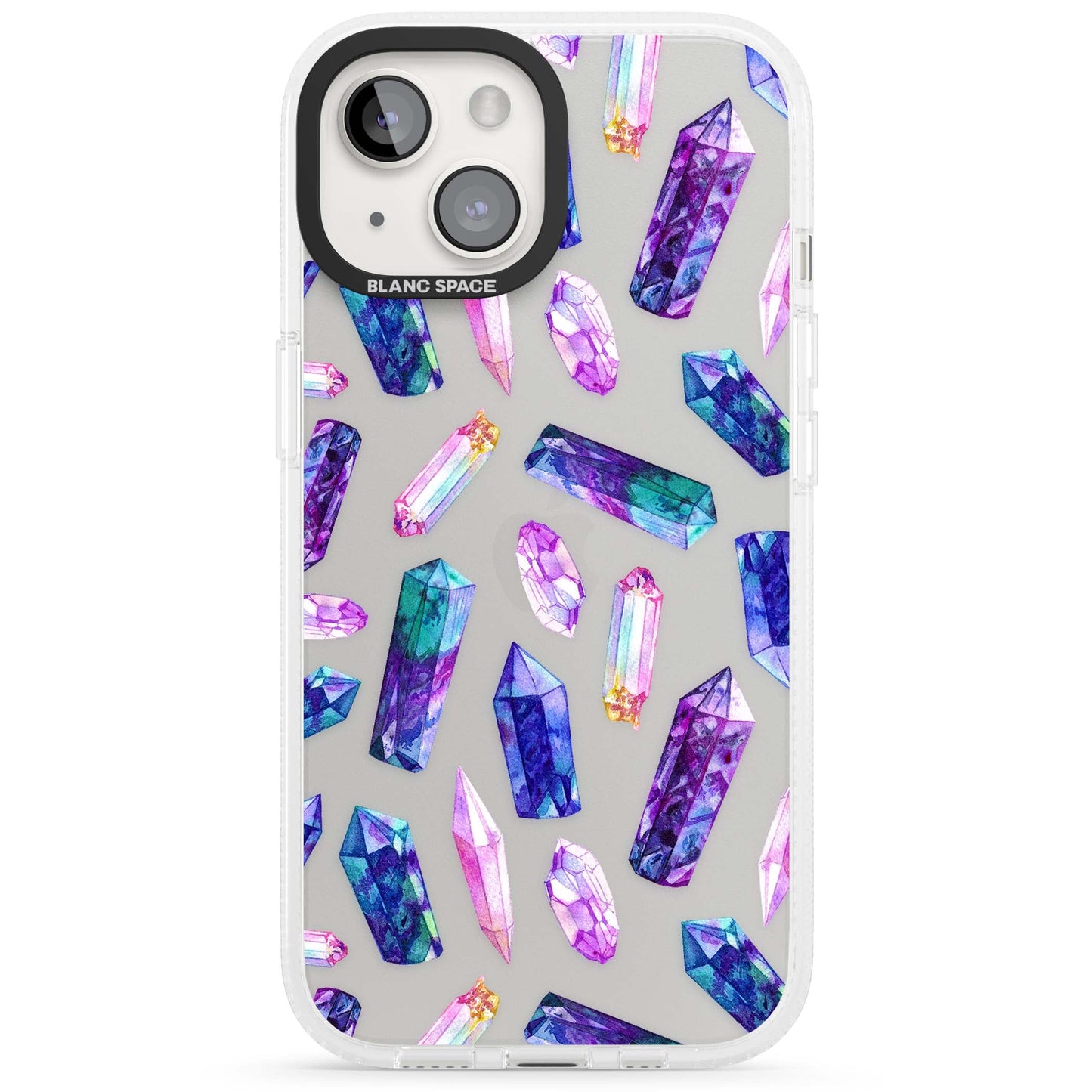 Iridescent Prism Crystals