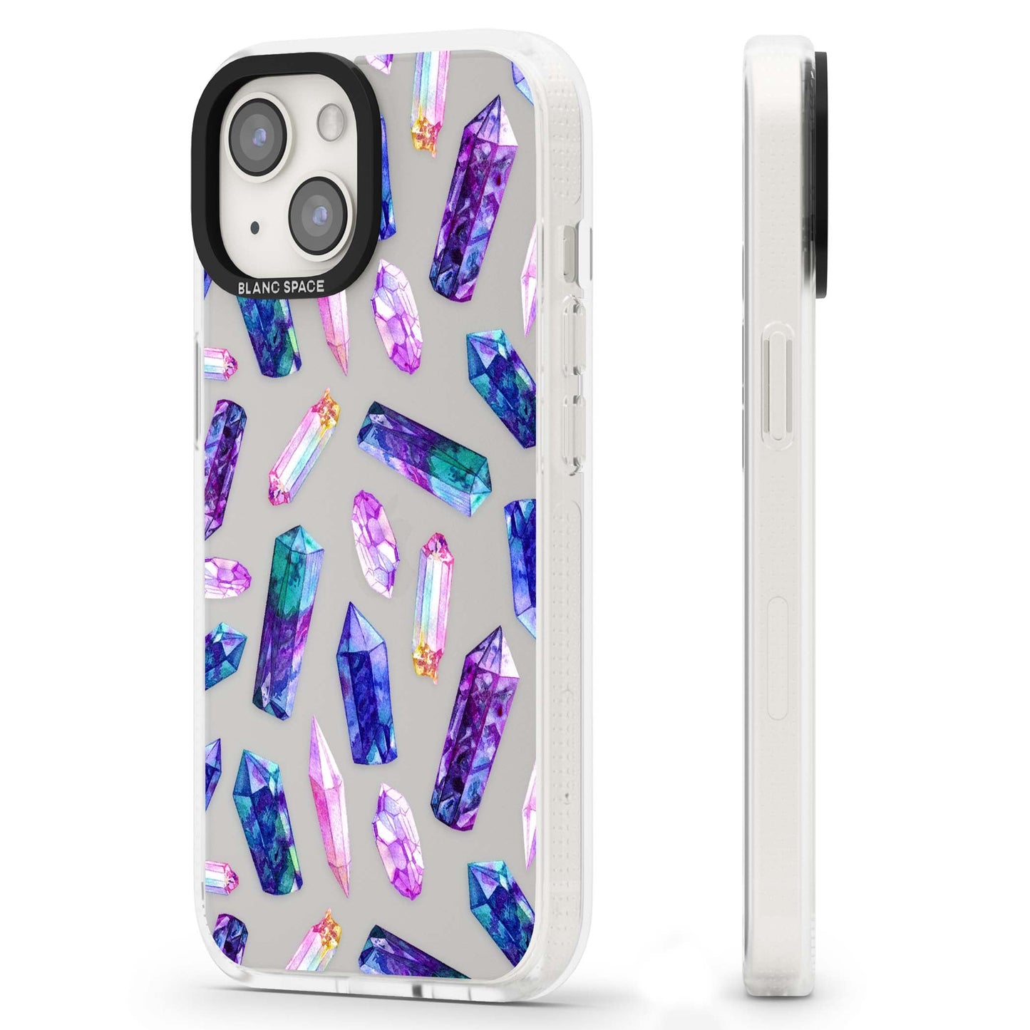 Iridescent Prism Crystals