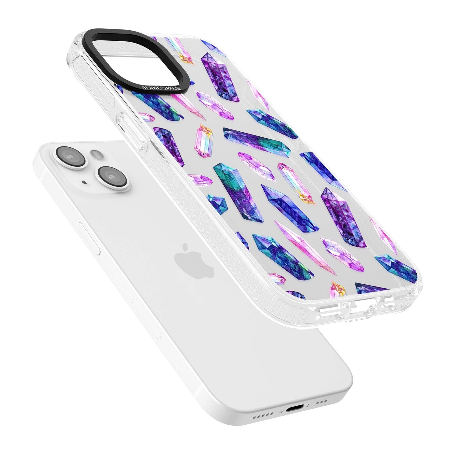 Iridescent Prism Crystals