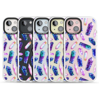 Iridescent Prism Crystals