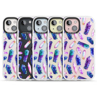 Iridescent Prism Crystals