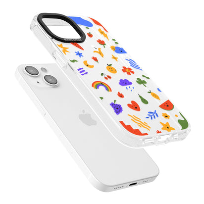 Quirky Cute Icon Pattern