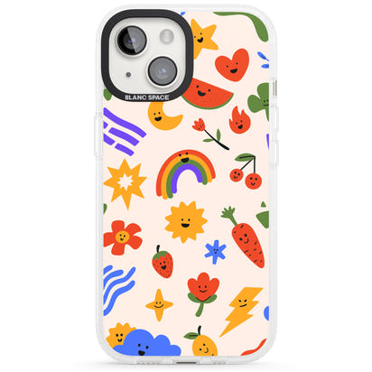 Verspielte Kawaii-Symbole