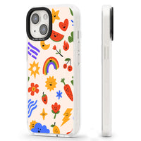 Verspielte Kawaii-Symbole