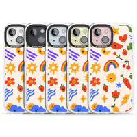 Verspielte Kawaii-Symbole