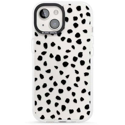 Black Dalmatian Polka Dot