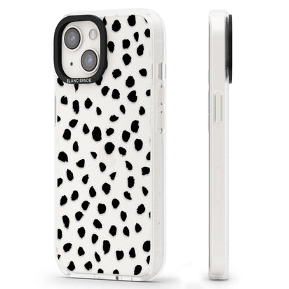 Black Dalmatian Polka Dot