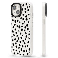 Black Dalmatian Polka Dot