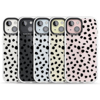 Black Dalmatian Polka Dot