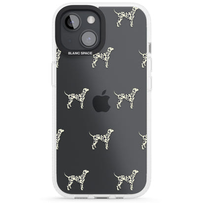 Motif de chien dalmatien