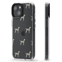 Motif de chien dalmatien