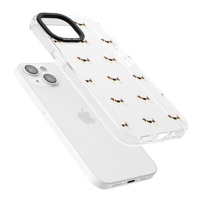 Motif de chien Beagle