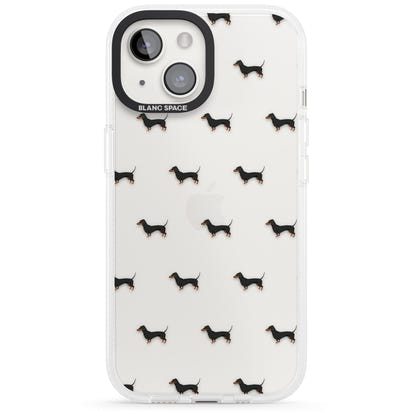 Dachshund Pattern Clear
