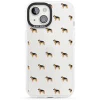 German Shepherd Pattern Clear