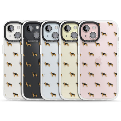 German Shepherd Pattern Clear