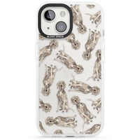 Weimaraner Watercolor Dog