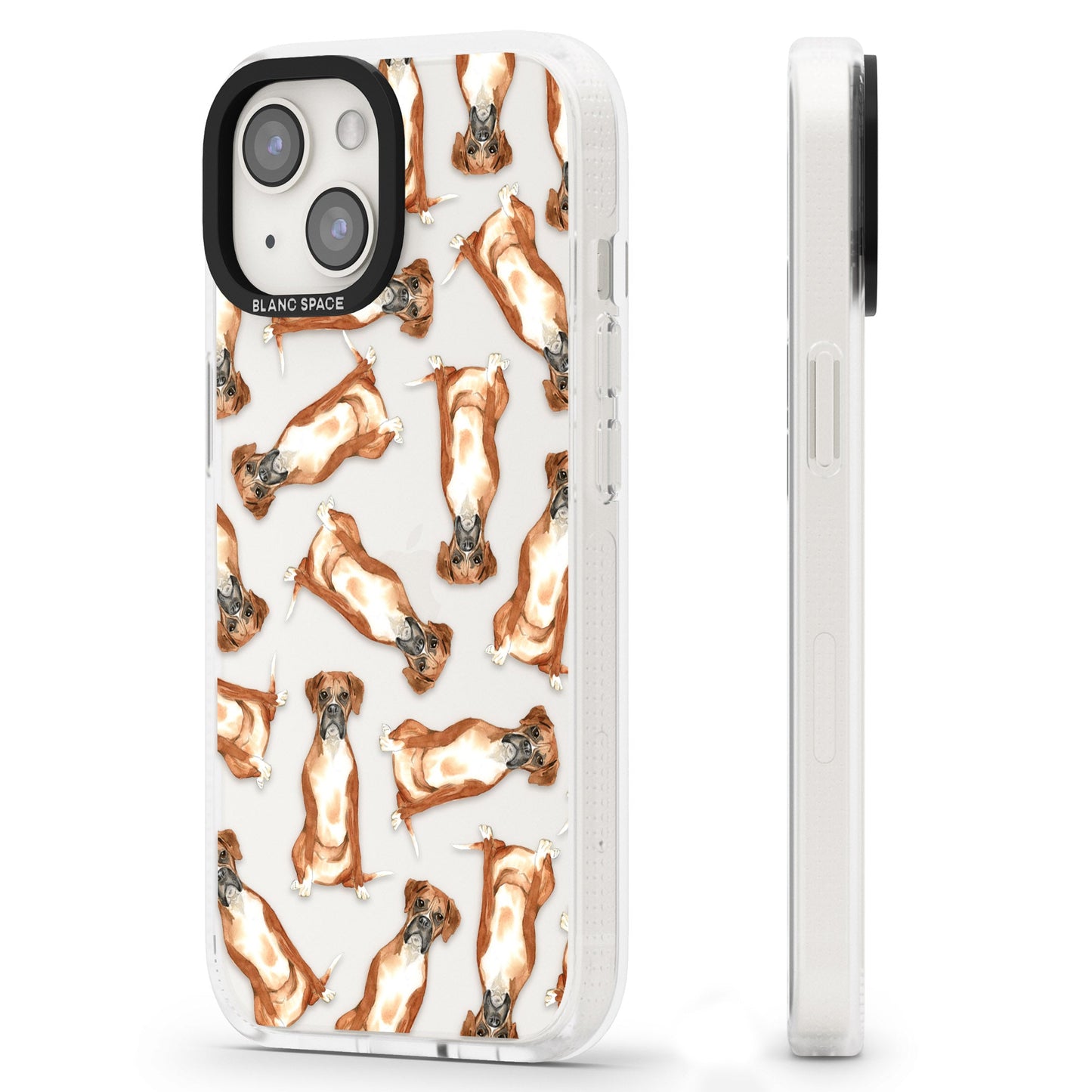 Boxer-Aquarell-Hundemuster