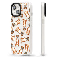 Boxer-Aquarell-Hundemuster