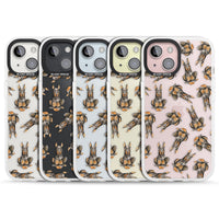 Doberman Watercolor Dog