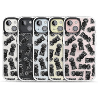 Black Cockapoo Watercolor