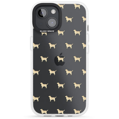 Tan Labrador Dog Pattern