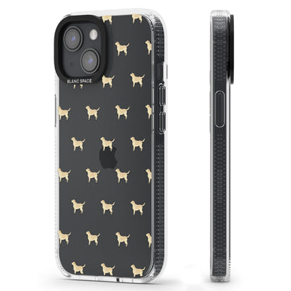 Tan Labrador Dog Pattern