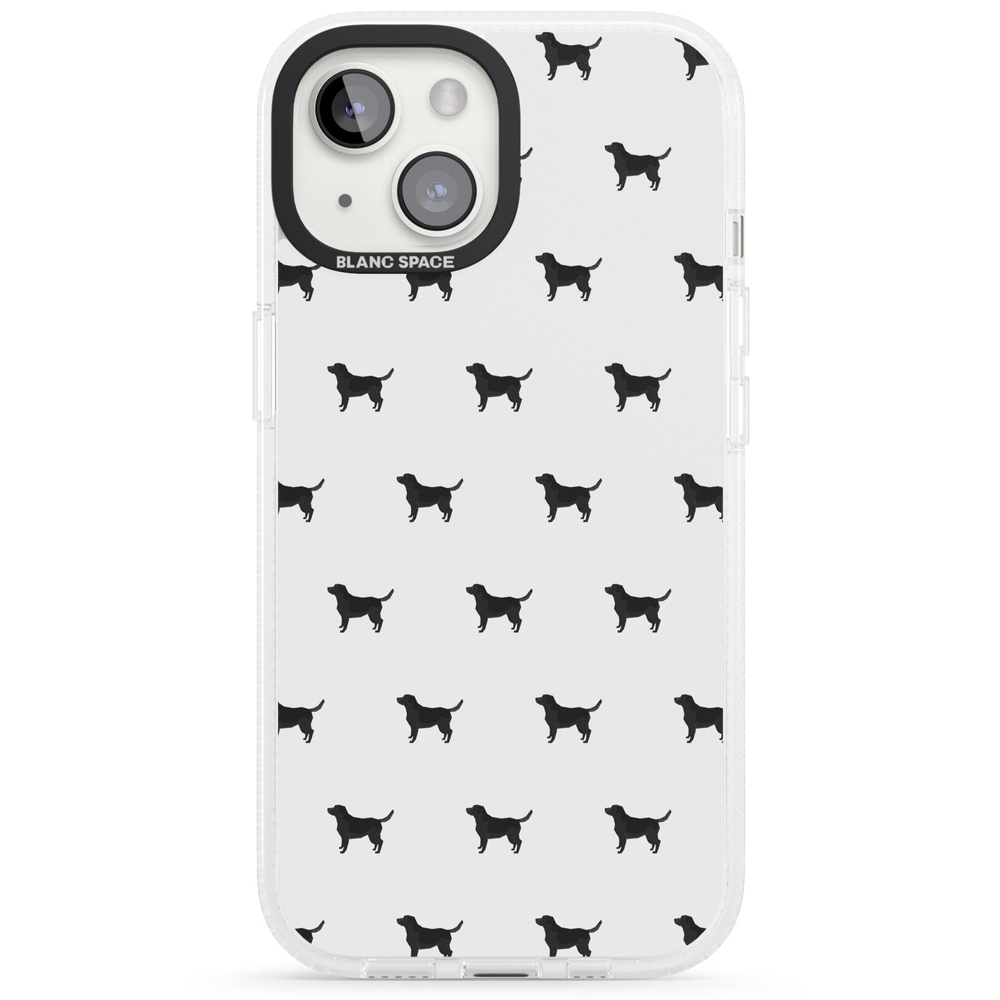 Black Labrador Spot Pattern