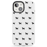 Black Labrador Spot Pattern