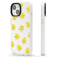 Daffodils Transparent Pattern