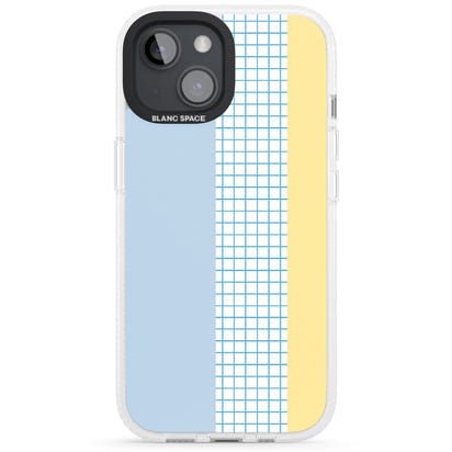 Abstract Grid Blue & Yellow